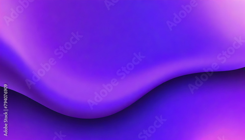 Abstract gradient fluid vector background. Purple wallpaper template with dynamic color and waves, blurred, blend, liquid. Futuristic modern backdrop design for business, presentation, ads, banner.