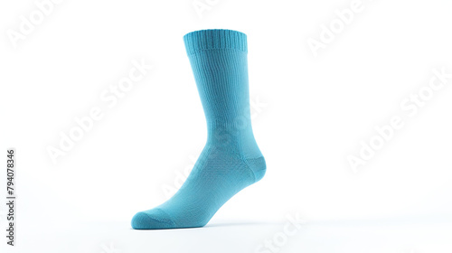 Right sock separated against a crisp white background