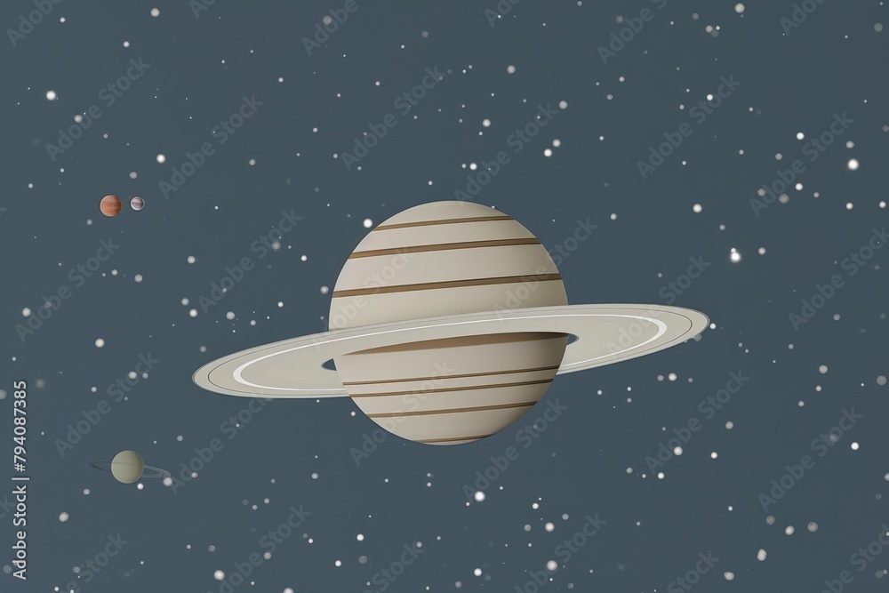 the planet Saturn in space in a horizontal format, Science-themed image as a JPG. Generative ai. Beautiful simple AI generated image in 4K, unique. the planet Saturn in space in a horizontal format, Science-themed image as a JPG. Generative ai. Beautiful simple AI generated image in 4K, unique.
