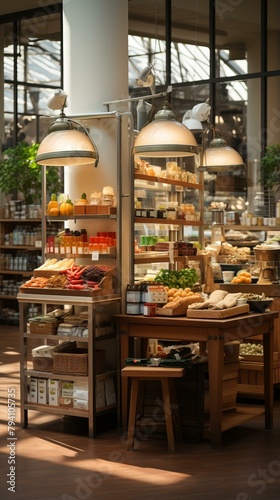 b'An Abundance of Fresh and Delicious Food in a Modern Grocery Store'
