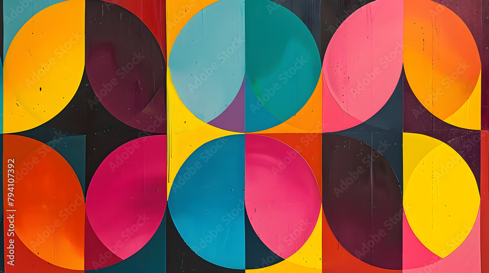 Boho background. Abstract colorful bohemian arch,geometric shapes, modern posters for interior decor Boho background. Abstract colorful bohemian arch,geometric shapes, modern posters for interior decor