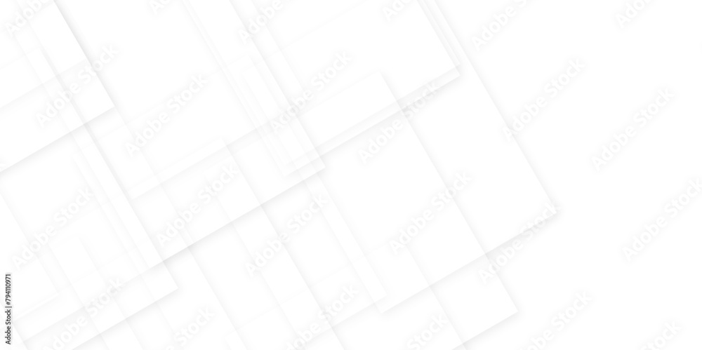 Abstract technology concept white template illustration and Geometric background. Modern and seamless stripe geometric line covered white abstract white square shape with futuristic. Abstract technology concept white template illustration and Geometric background. Modern and seamless stripe geometric line covered white abstract white square shape with futuristic.