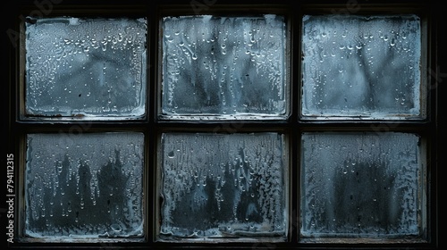 b'Condensation on the window'