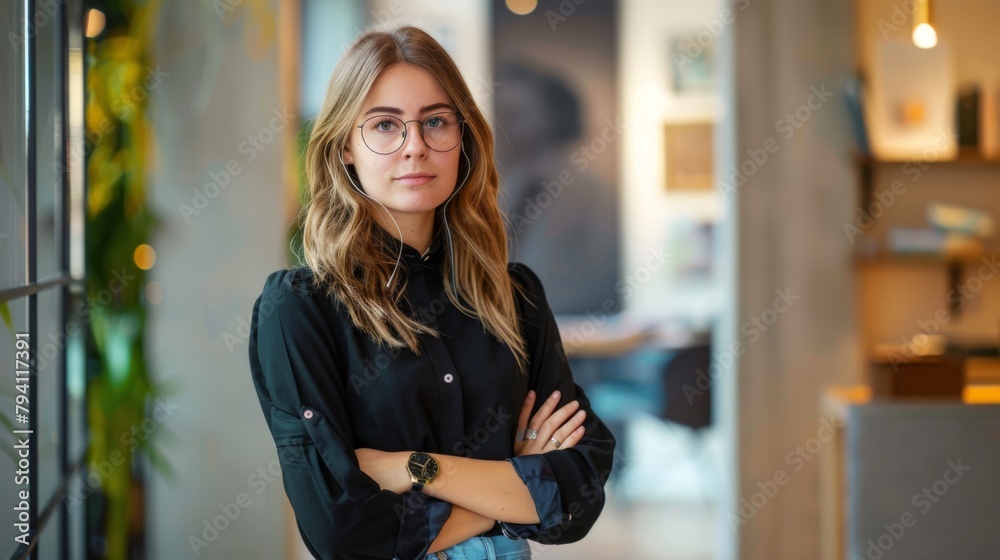 Confident Professional Woman Standing