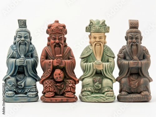 Chinese Clay Figurines