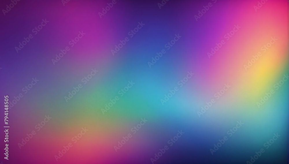 Bright Spectrum Gradient Blur Backdrop, Abstract Mesh Design in Vibrant Hues. Vector Format.