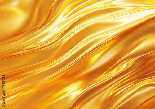 gold abstract wavy motion background