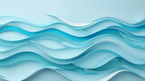 Calm summer sea evoked by soothing blue wave abstract design