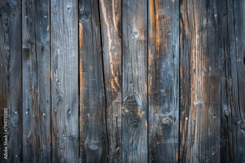 old brown rustic dark weathered wooden texture - wood background. Beautiful simple AI generated image in 4K, unique. photo