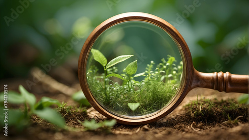 Photo Real: Eco-Friendly Details Revealed with Magnifying Glass - Zero Waste Solutions