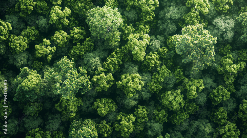 A lush green field with trees in the background