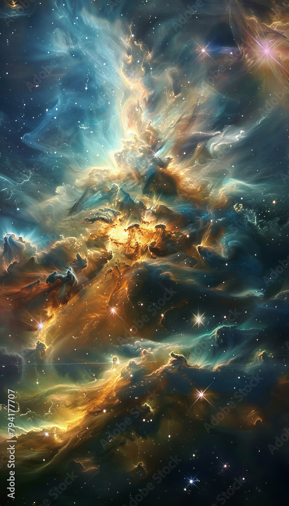 Stellar Vista A Glimpse into the Universes Canvas Stellar Vista A Glimpse into the Universes Canvas