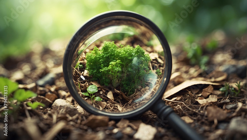 Waste-Free Vision: Envisioning a Sustainable World through a Magnifying Glass