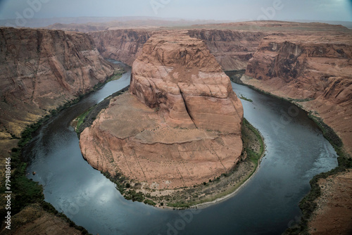 Horseshoe Bend Arizona panorama USA