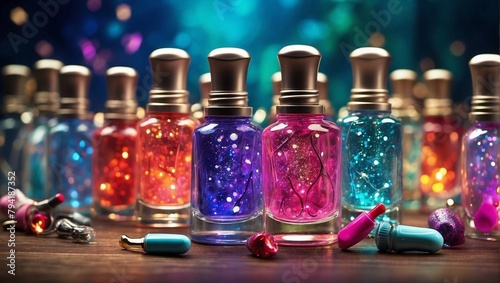 bottles of perfume