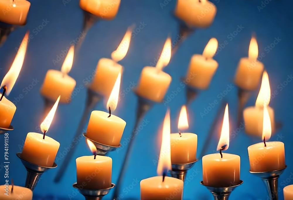 burning candles in the church burning candles in the church