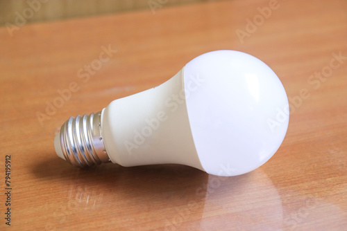 light bulb isolated on white
