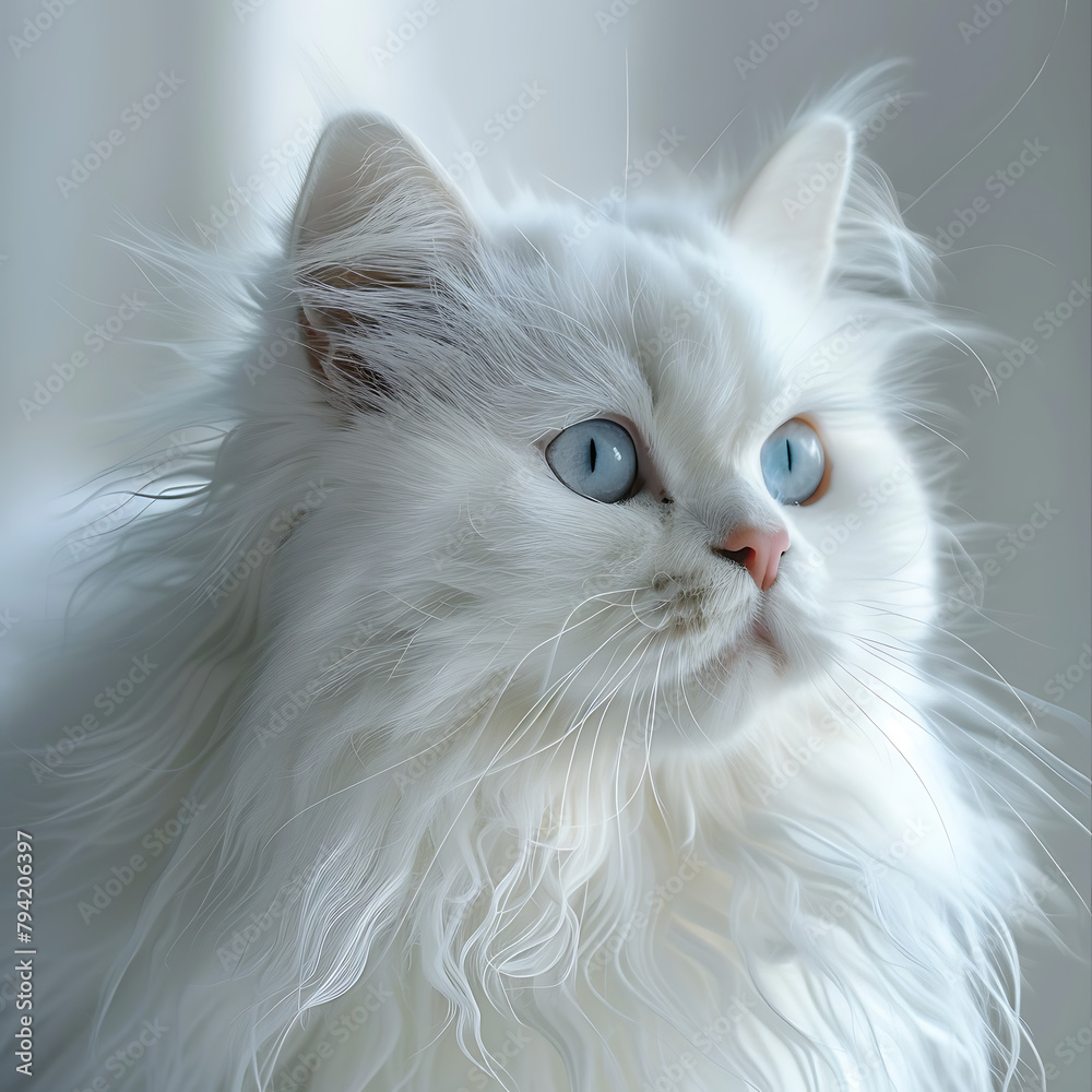 portrait of a cat portrait of a cat