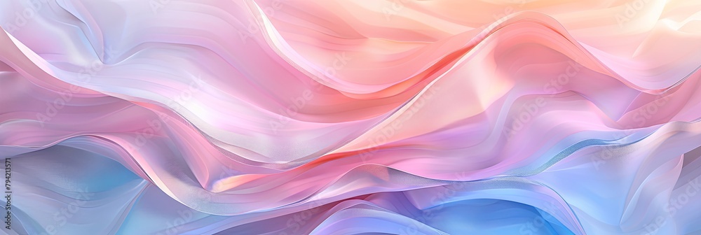 Gentle Waves Soothing Pastel Gradient Calmness Gentle Waves Soothing Pastel Gradient Calmness