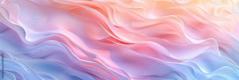 Gentle Waves Soothing Pastel Gradient Calmness Gentle Waves Soothing Pastel Gradient Calmness