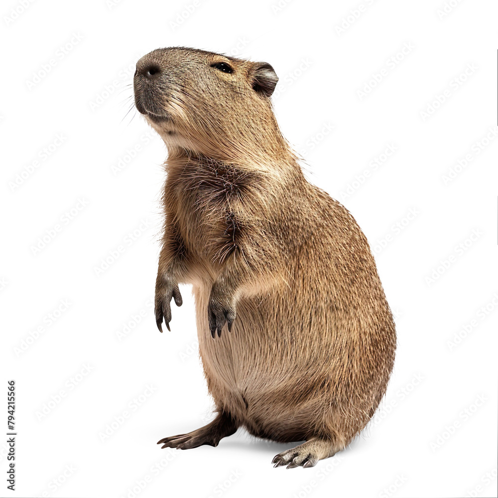 Capybara isolated on a transparent background
Capybara isolated on a transparent background