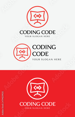 Programming coding logo 