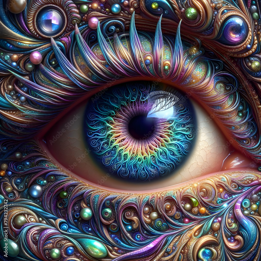 eye of the girl 