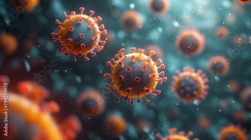 Coronavirus Close-Up