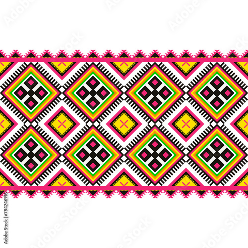 A Seamless Pattern Reflecting the Rich Heritage of Native American Art