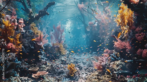Submerged Coral Reefs  