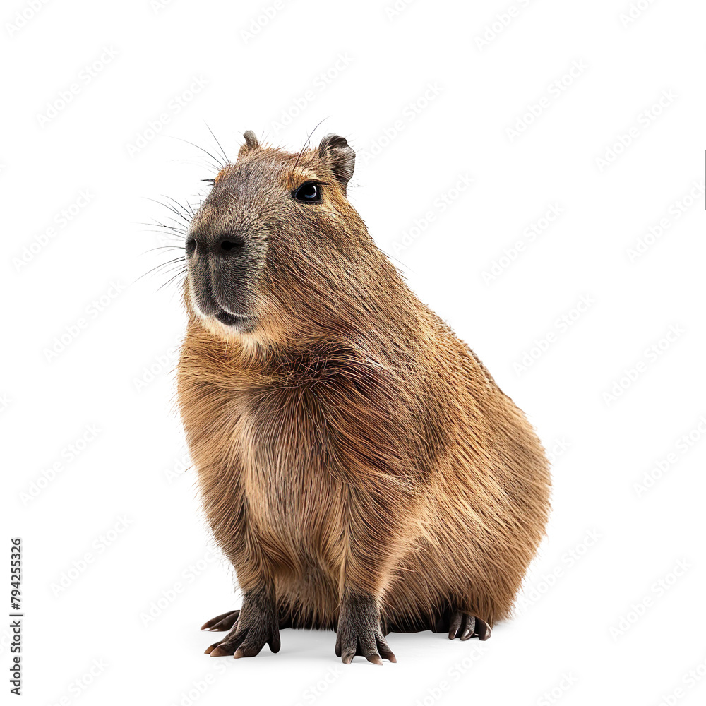 Capybara isolated on a transparent background
Capybara isolated on a transparent background