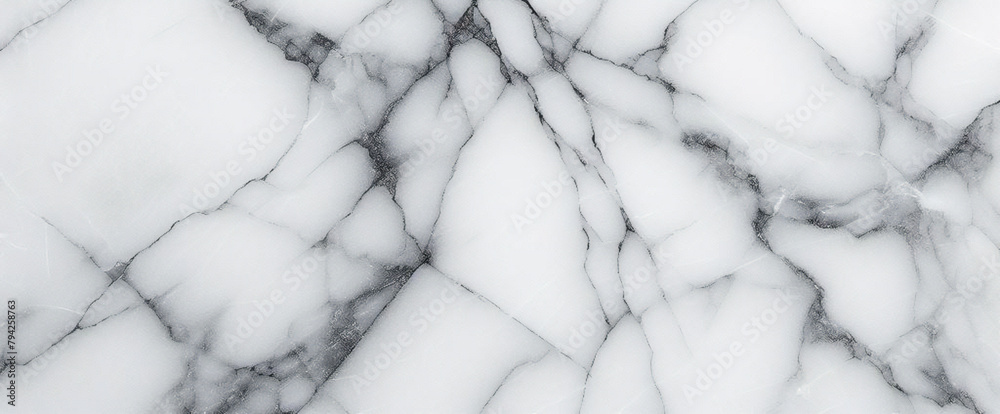 Natürliche weiße Marmorsteinstruktur. Steinkeramik-Kunstwand-Innenraum-Hintergrunddesign. Nahtloses Muster aus Fliesenstein. - obrazy, fototapety, plakaty 