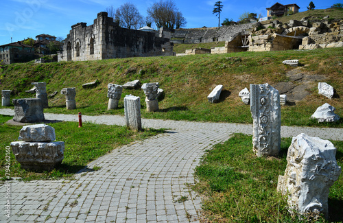 Prusias ad Hypium Antic City in Konuralp, Duzce, Turkey photo