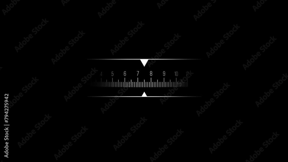 HUD Digital scale measures time, suitable for business, efficiency, productivity concepts, and technology HUD Digital scale measures time, suitable for business, efficiency, productivity concepts, and technology