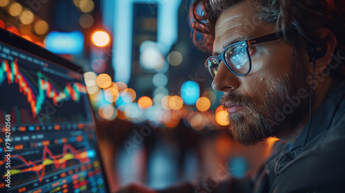 Business trading online stock
