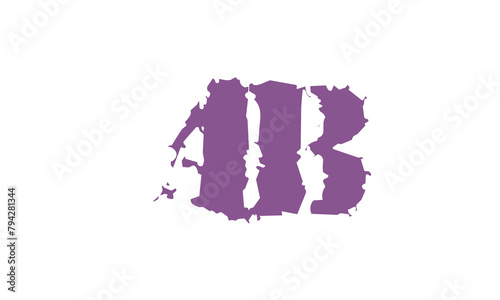 Alphabet letters Initials Monogram logo BA, AB, B and A