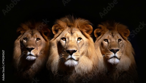 lion  animal   wild  portrait  nature  