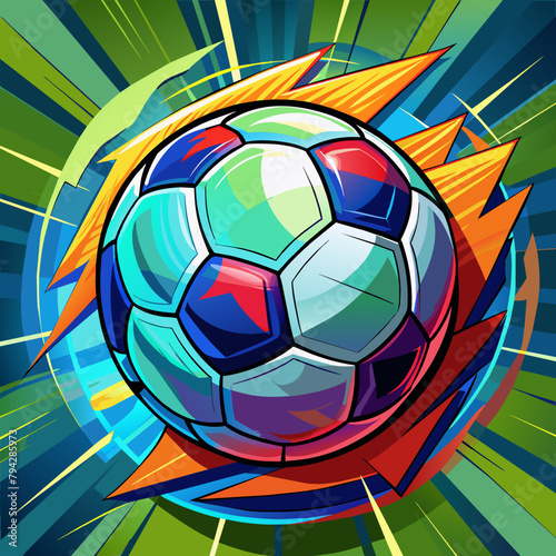 illustration of soccer ball
