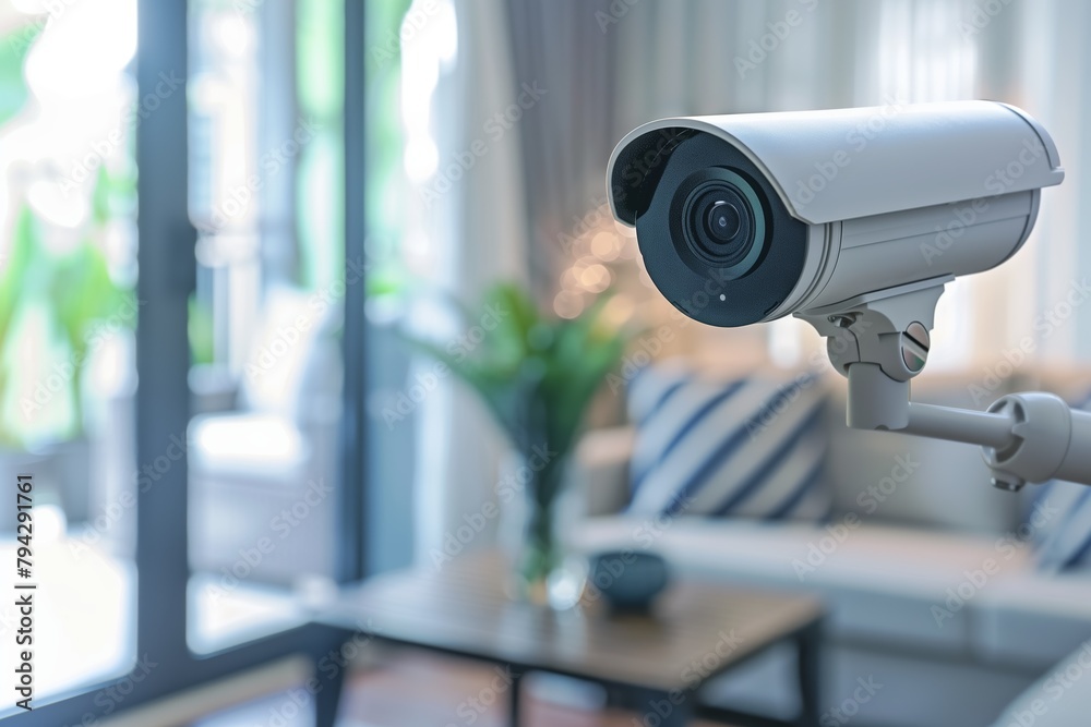 Security camera in home Security camera in home