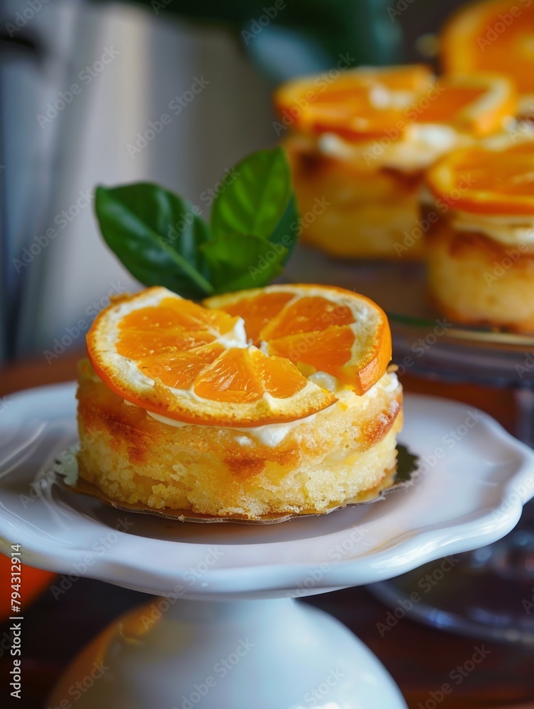 delicious orange cake. delicious orange cake.