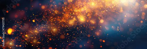 Background with abstract explosions and sparks © brillianata