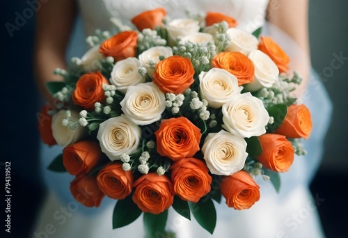 wedding bouquet of floewers photo