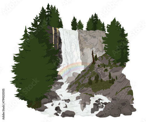 Vernal Falls Yosemite