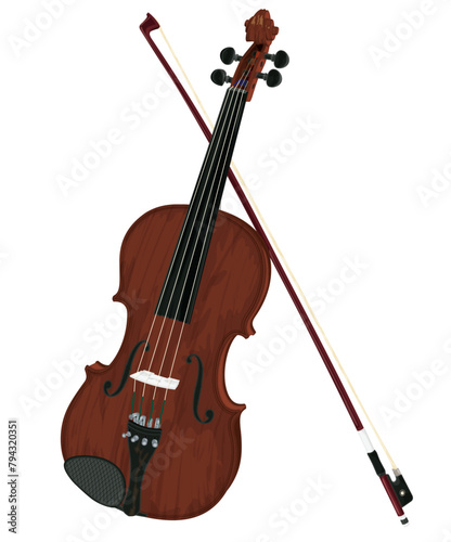 Violin and Bow