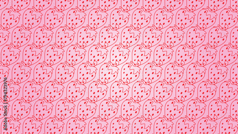 Fototapeta premium Fruits pattern background