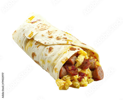 Sausage Egg Breakfast Burri...