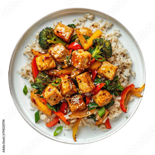 Delicious Plate of Stir Fri...