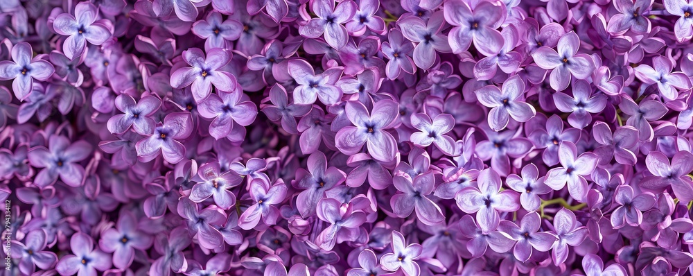 Obraz premium lilac flowers background.
