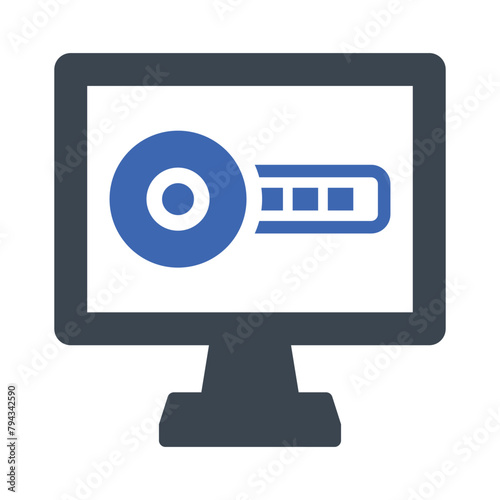 Computer software install Icon