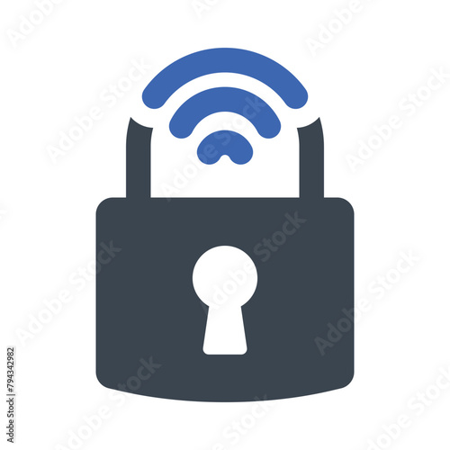 Vpn lock Icon